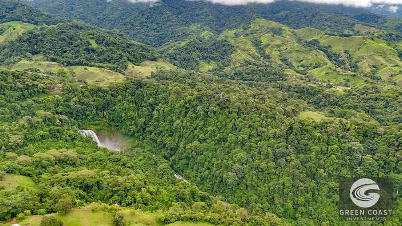Breathtaking 210 Foot Waterfall on Over 200 Acres of Land in the Lush Hills & Mountains of Perez Zeledon – with SO MANY Additional Development Options! — view 6