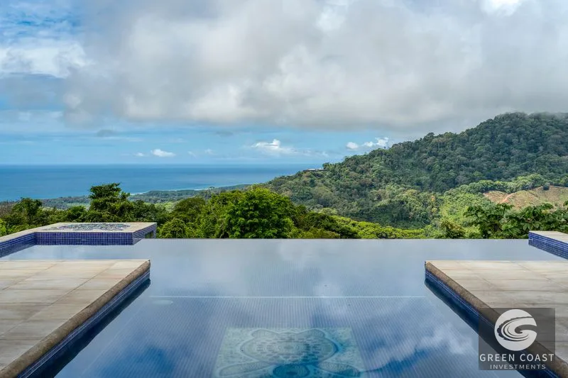 Lagunas Ocean View Retreat: Private 4-Bed Home with Infinity Pool & Lush Gardens — view 9, Lagunas, Barú, Costa Rica