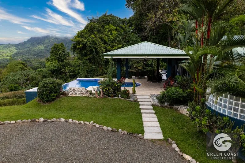 Lagunas Ocean View Retreat: Private 4-Bed Home with Infinity Pool & Lush Gardens — view 11, Lagunas, Barú, Costa Rica