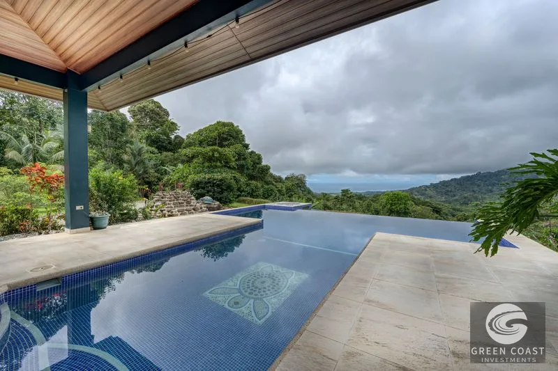 Lagunas Ocean View Retreat: Private 4-Bed Home with Infinity Pool & Lush Gardens — view 42, Lagunas, Barú, Costa Rica