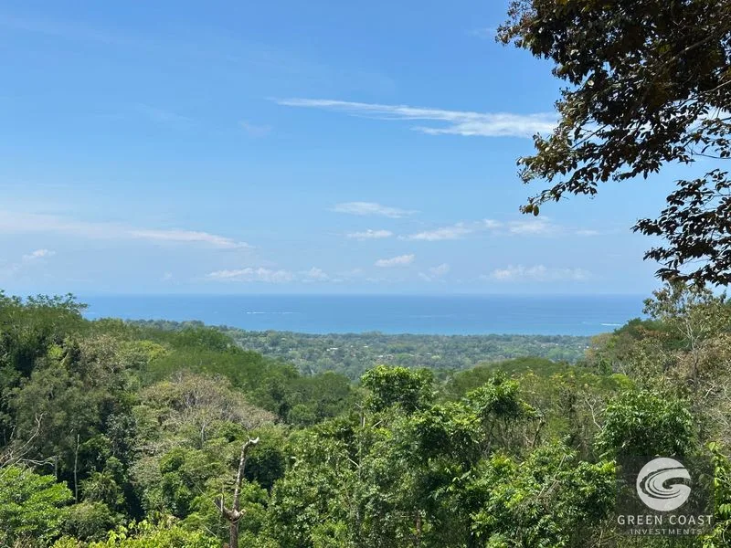 Uvita Ocean View Estate Lot with Private Waterfall & Multiple Building Sites — view 1, Uvita, Osa, Costa Rica