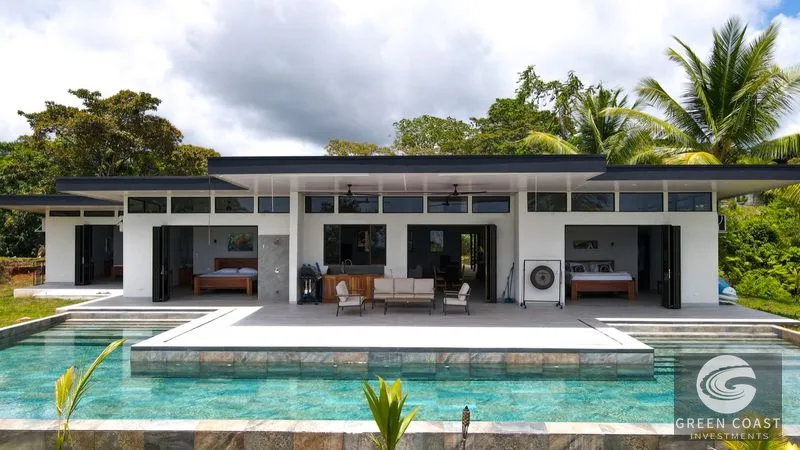 Spectacular Ocean View, Giant Resort Site, New Private Preserve Home perched on the Ojochal Front Ridge — view 1, Ojochal, Ojochal, Costa Rica