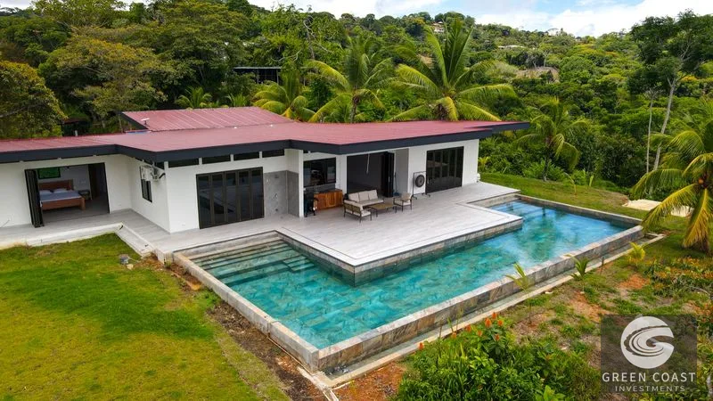 Spectacular Ocean View, Giant Resort Site, New Private Preserve Home perched on the Ojochal Front Ridge — view 3, Ojochal, Ojochal, Costa Rica