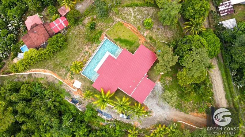 Spectacular Ocean View, Giant Resort Site, New Private Preserve Home perched on the Ojochal Front Ridge — view 6, Ojochal, Ojochal, Costa Rica