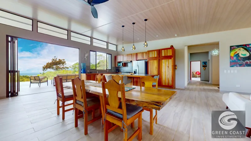 Spectacular Ocean View, Giant Resort Site, New Private Preserve Home perched on the Ojochal Front Ridge — view 10, Ojochal, Ojochal, Costa Rica