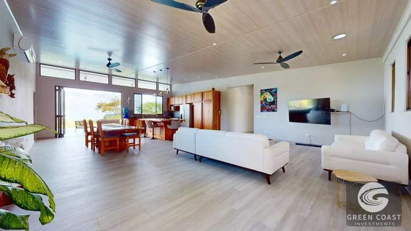 Spectacular Ocean View, Giant Resort Site, New Private Preserve Home perched on the Ojochal Front Ridge — view 13, Ojochal, Ojochal, Costa Rica