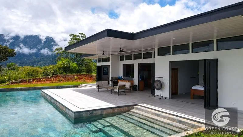 Spectacular Ocean View, Giant Resort Site, New Private Preserve Home perched on the Ojochal Front Ridge — view 36, Ojochal, Ojochal, Costa Rica
