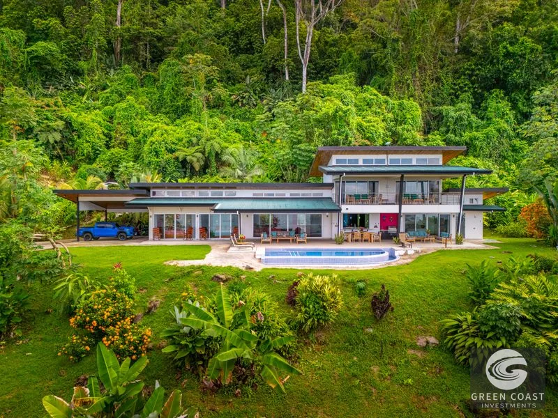 Luxury Ocean View Retreat Overlooking the Whale’s Tail – Proven Rental in Gated Enclave — view 2, Uvita, Osa, Costa Rica