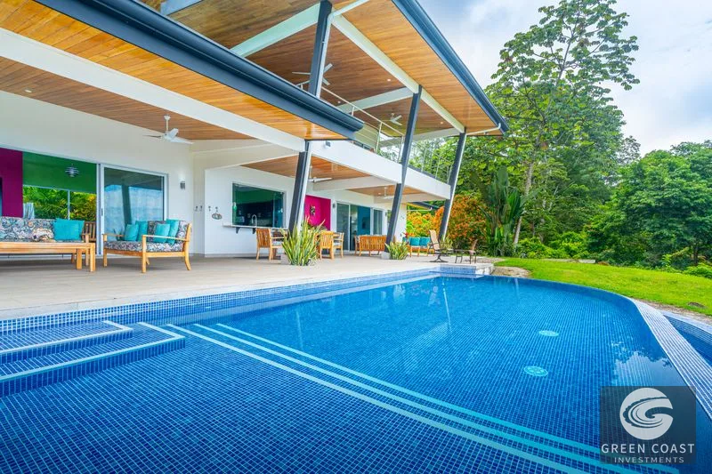 Luxury Ocean View Retreat Overlooking the Whale’s Tail – Proven Rental in Gated Enclave — view 13, Uvita, Osa, Costa Rica