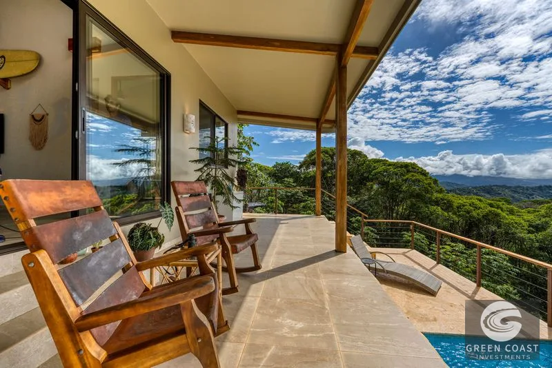 Punta Mira Oasis: Private Mountain Home with Ocean & Valley Views, Infinity Pool — view 7, Dominical, Dominical, Costa Rica