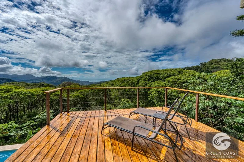 Punta Mira Oasis: Private Mountain Home with Ocean & Valley Views, Infinity Pool — view 8, Dominical, Dominical, Costa Rica