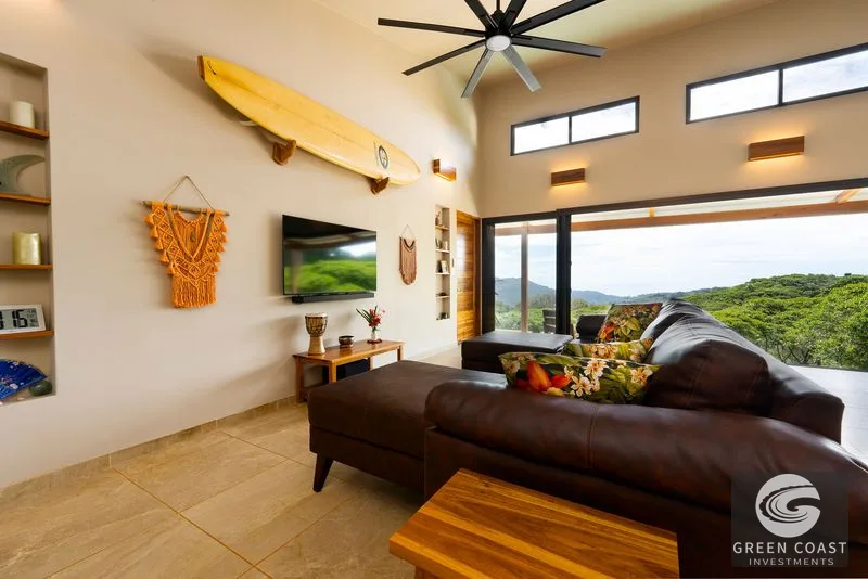 Punta Mira Oasis: Private Mountain Home with Ocean & Valley Views, Infinity Pool — view 9, Dominical, Dominical, Costa Rica