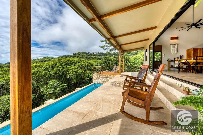 Punta Mira Oasis: Private Mountain Home with Ocean & Valley Views, Infinity Pool — view 17, Dominical, Dominical, Costa Rica