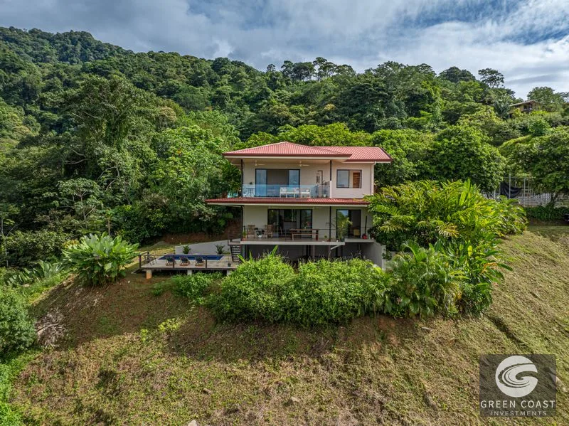 Luxury Ocean View Home Near Uvita: Whale's Tail & Cano Island Vistas, Rainforest Oasis — view 5, Uvita, Uvita, Costa Rica