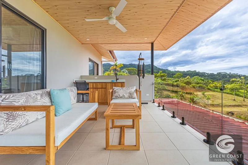 Luxury Ocean View Home Near Uvita: Whale's Tail & Cano Island Vistas, Rainforest Oasis — view 11, Uvita, Uvita, Costa Rica