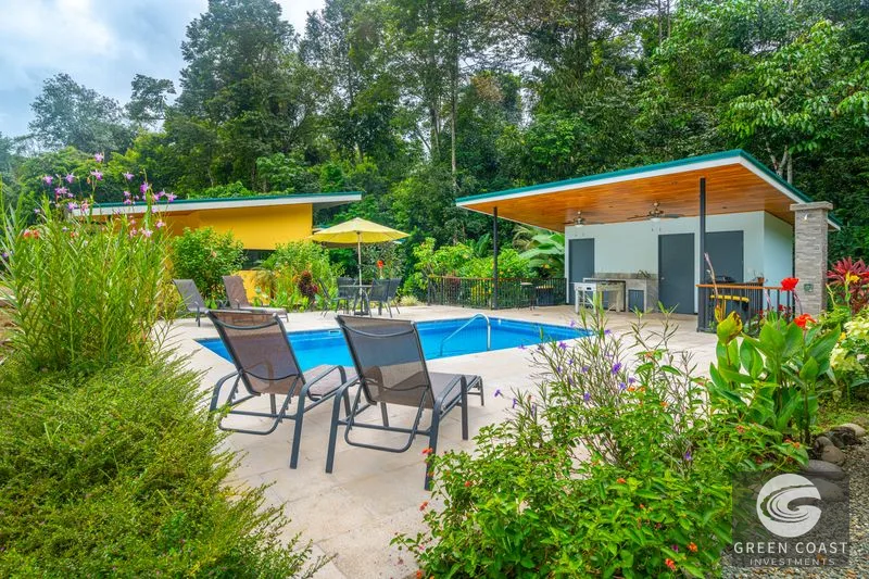 Ojochal Luxury Estate: Main Home, 2 Villas, River & Cascades on 2.3 Acres — view 7, Ojochal, Ojochal, Costa Rica