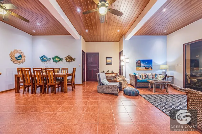 Dominical Oasis: 5-Bed Tropical Retreat, Walk to Beach, Pool & Gardens — view 4, Dominical, Dominical, Costa Rica