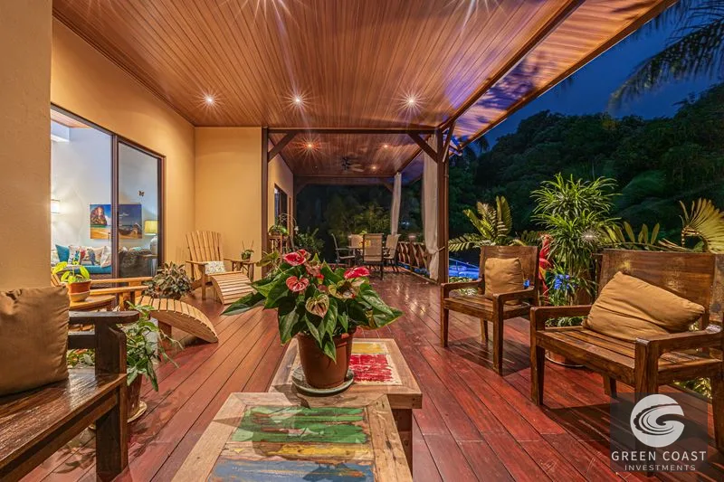 Dominical Oasis: 5-Bed Tropical Retreat, Walk to Beach, Pool & Gardens — view 15, Dominical, Dominical, Costa Rica