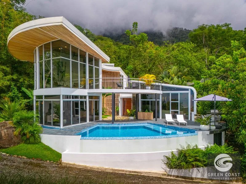 The Glass House: Ojochal Ocean View Luxury with Infinity Pool & Solar — view 27, Ojochal, Ojochal, Costa Rica