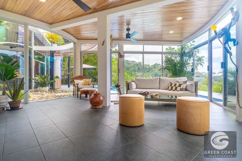 The Glass House: Ojochal Ocean View Luxury with Infinity Pool & Solar — view 55, Ojochal, Ojochal, Costa Rica