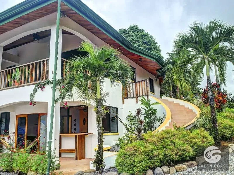 Luxury Mountain View Estate with Dual Pools, Waterslide & Income Potential - Platanillo — view 6, Platanillo, Platanillo, Costa Rica