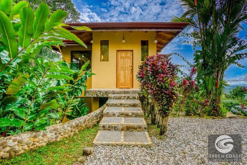 Tres Rios Jungle Retreat: 2 Homes, River, Waterfall & Ocean Views on 6.5 Acres — view 5, Tres Ríos, Ojochal, Costa Rica