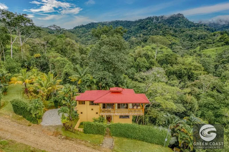Tres Rios Jungle Retreat: 2 Homes, River, Waterfall & Ocean Views on 6.5 Acres — view 7, Tres Ríos, Ojochal, Costa Rica