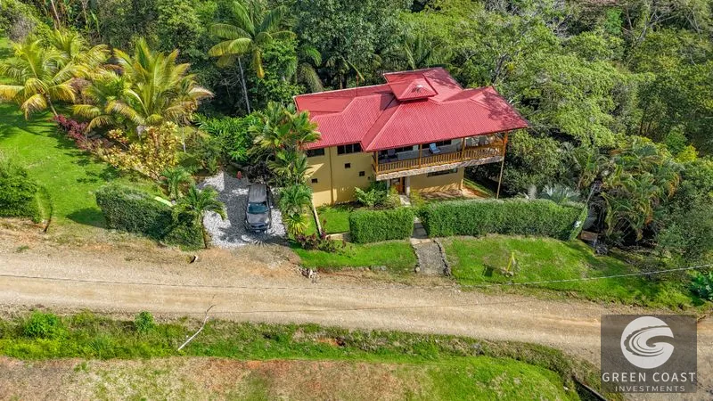 Tres Rios Jungle Retreat: 2 Homes, River, Waterfall & Ocean Views on 6.5 Acres — view 8, Tres Ríos, Ojochal, Costa Rica