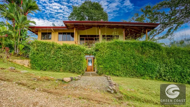 Tres Rios Jungle Retreat: 2 Homes, River, Waterfall & Ocean Views on 6.5 Acres — view 11, Tres Ríos, Ojochal, Costa Rica