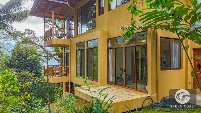 Tres Rios Jungle Retreat: 2 Homes, River, Waterfall & Ocean Views on 6.5 Acres — view 14, Tres Ríos, Ojochal, Costa Rica