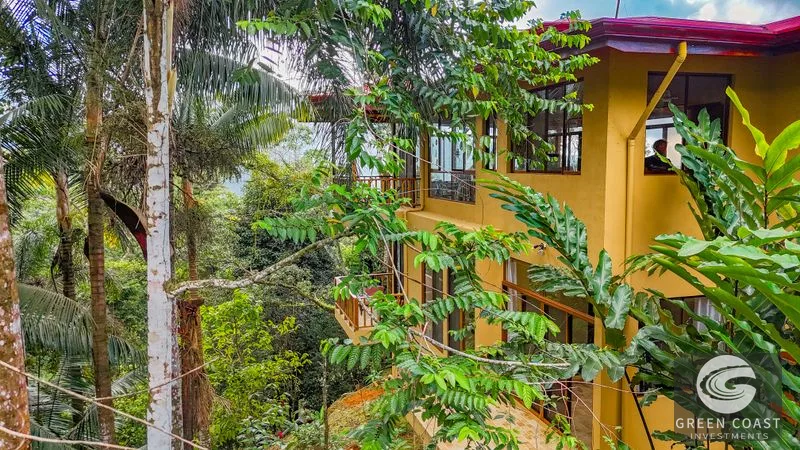 Tres Rios Jungle Retreat: 2 Homes, River, Waterfall & Ocean Views on 6.5 Acres — view 15, Tres Ríos, Ojochal, Costa Rica