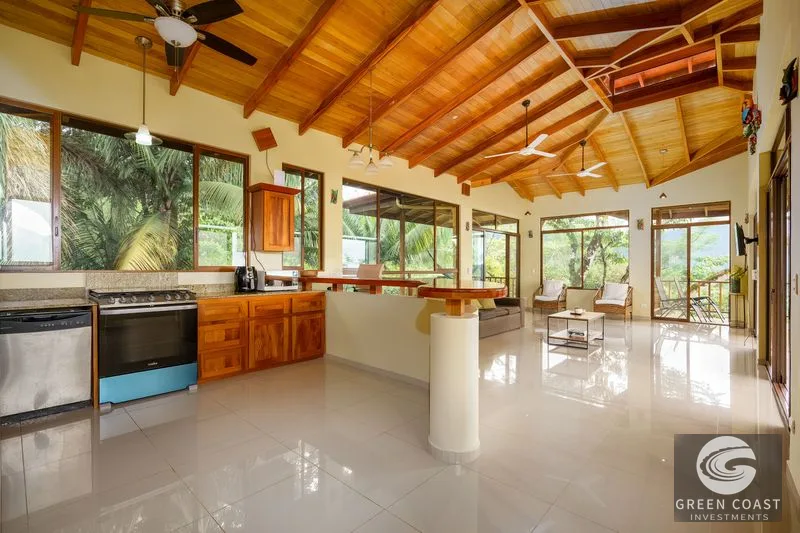 Tres Rios Jungle Retreat: 2 Homes, River, Waterfall & Ocean Views on 6.5 Acres — view 17, Tres Ríos, Ojochal, Costa Rica