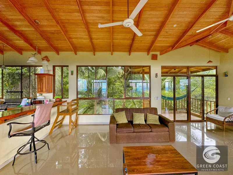 Tres Rios Jungle Retreat: 2 Homes, River, Waterfall & Ocean Views on 6.5 Acres — view 20, Tres Ríos, Ojochal, Costa Rica