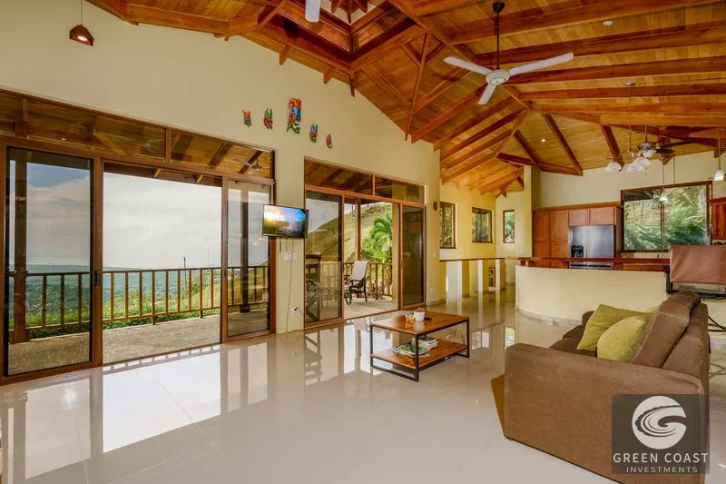 Tres Rios Jungle Retreat: 2 Homes, River, Waterfall & Ocean Views on 6.5 Acres — view 23, Tres Ríos, Ojochal, Costa Rica