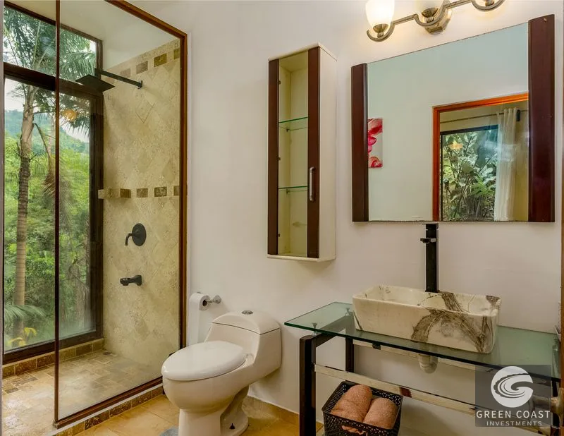 Tres Rios Jungle Retreat: 2 Homes, River, Waterfall & Ocean Views on 6.5 Acres — view 36, Tres Ríos, Ojochal, Costa Rica