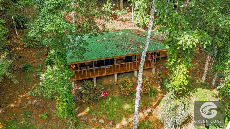 Tres Rios Jungle Retreat: 2 Homes, River, Waterfall & Ocean Views on 6.5 Acres — view 41, Tres Ríos, Ojochal, Costa Rica