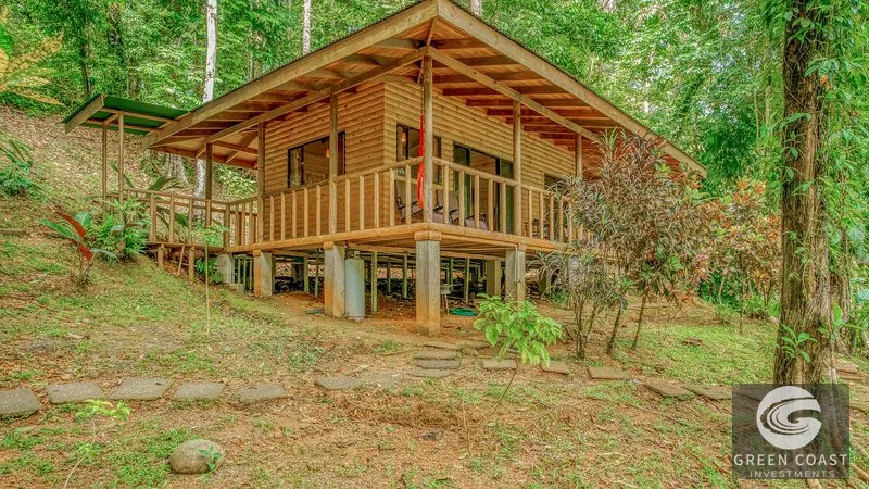 Tres Rios Jungle Retreat: 2 Homes, River, Waterfall & Ocean Views on 6.5 Acres — view 45, Tres Ríos, Ojochal, Costa Rica