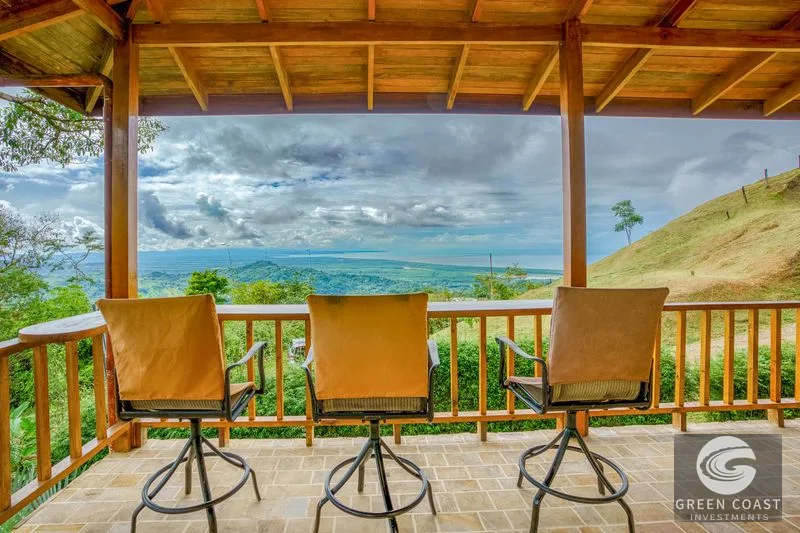 Tres Rios Jungle Retreat: 2 Homes, River, Waterfall & Ocean Views on 6.5 Acres — view 65, Tres Ríos, Ojochal, Costa Rica