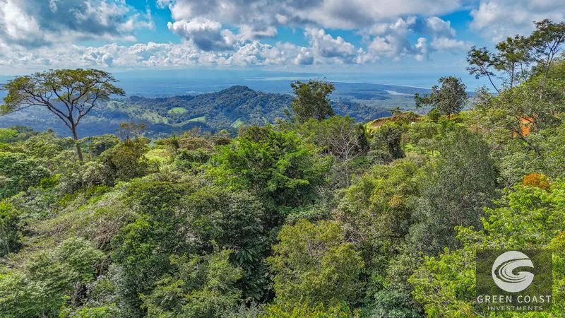 Tres Rios Jungle Retreat: 2 Homes, River, Waterfall & Ocean Views on 6.5 Acres — view 73, Tres Ríos, Ojochal, Costa Rica