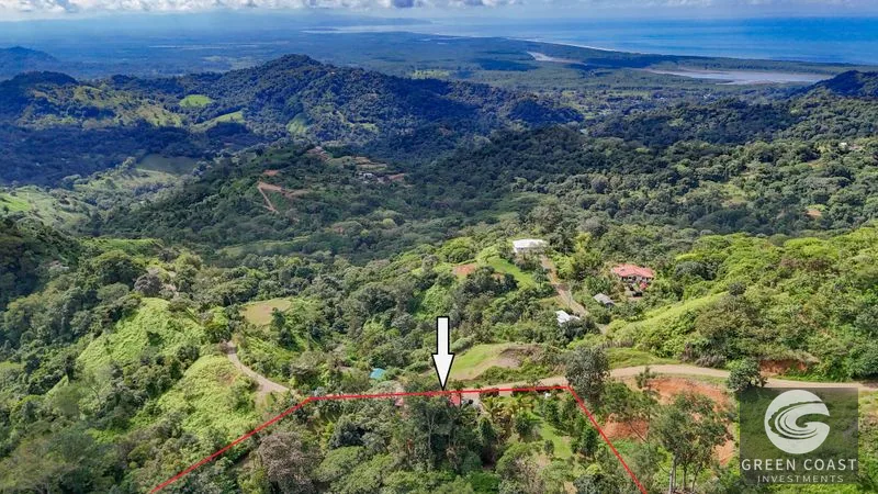 Tres Rios Jungle Retreat: 2 Homes, River, Waterfall & Ocean Views on 6.5 Acres — view 91, Tres Ríos, Ojochal, Costa Rica
