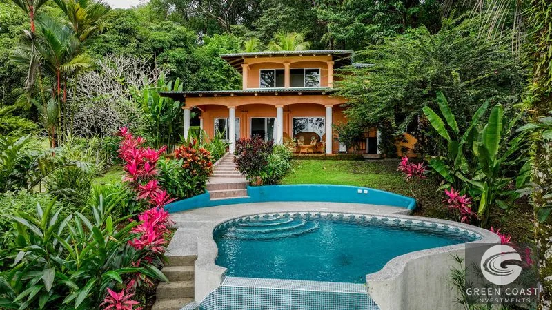 Uvita Ocean View Estate: Whale's Tail Views, Private Jungle & Expansion Lot — view 1, Uvita, Osa, Costa Rica