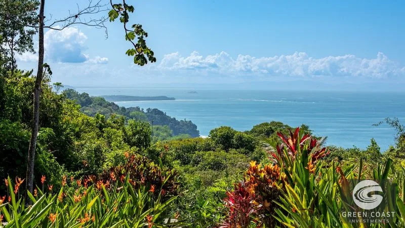 Uvita Ocean View Estate: Whale's Tail Views, Private Jungle & Expansion Lot — view 2, Uvita, Osa, Costa Rica