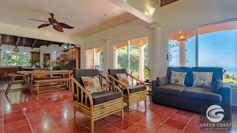 Uvita Ocean View Estate: Whale's Tail Views, Private Jungle & Expansion Lot — view 3, Uvita, Osa, Costa Rica