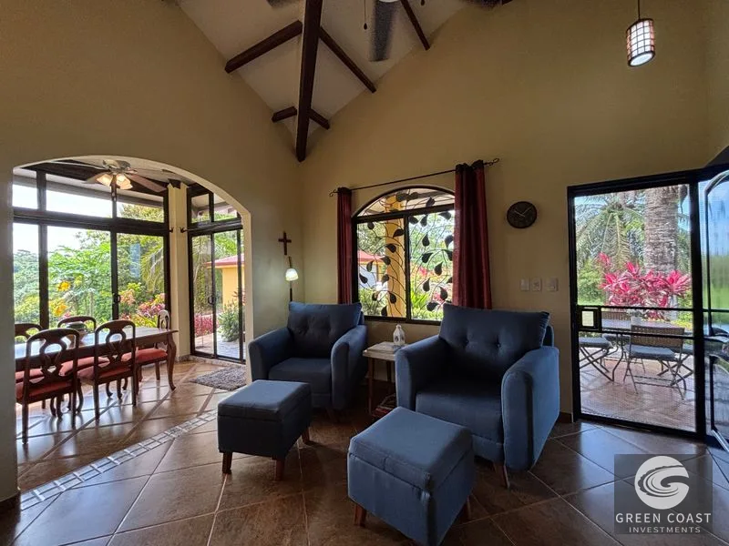Oceanview Retreat with Guesthouse & Pool in Gated Community - US-Style Fixed Mortgage Available! — view 9, Quepos, Parrita, Costa Rica