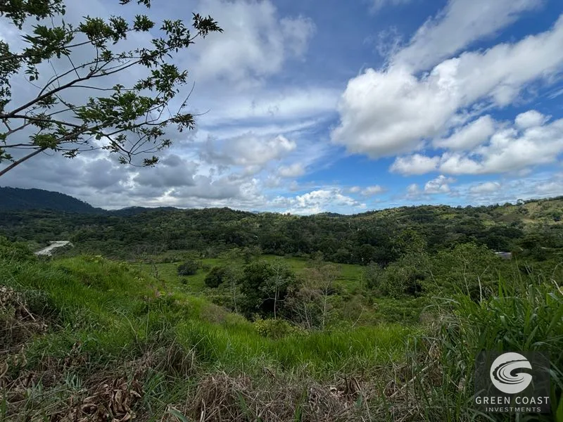 Prime Gated Lot: Mountain & River Views, Pool Access, Near Naranjito — view 9, Quepos, Quepos, Costa Rica