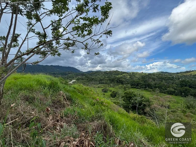 Prime Gated Lot: Mountain & River Views, Pool Access, Near Naranjito — view 12, Quepos, Quepos, Costa Rica