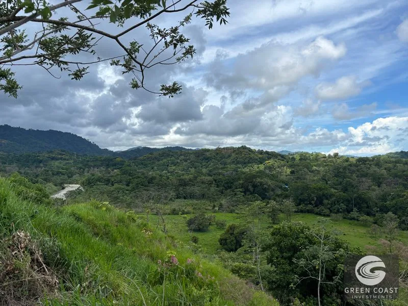 Prime Gated Lot: Mountain & River Views, Pool Access, Near Naranjito — view 15, Quepos, Quepos, Costa Rica