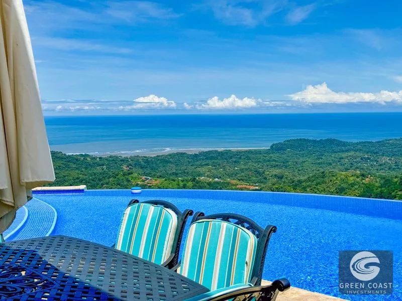 Ojochal Luxury: Ocean View 4-Bed Villa, Infinity Pool, 10 Acres & Waterfalls — view 8, Ojochal, Osa, Costa Rica