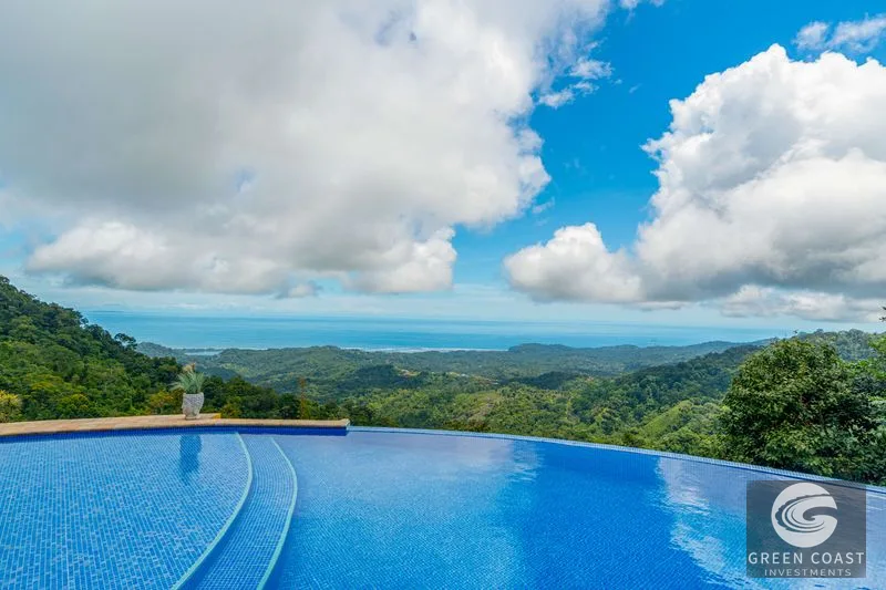 Ojochal Luxury: Ocean View 4-Bed Villa, Infinity Pool, 10 Acres & Waterfalls — view 10, Ojochal, Osa, Costa Rica