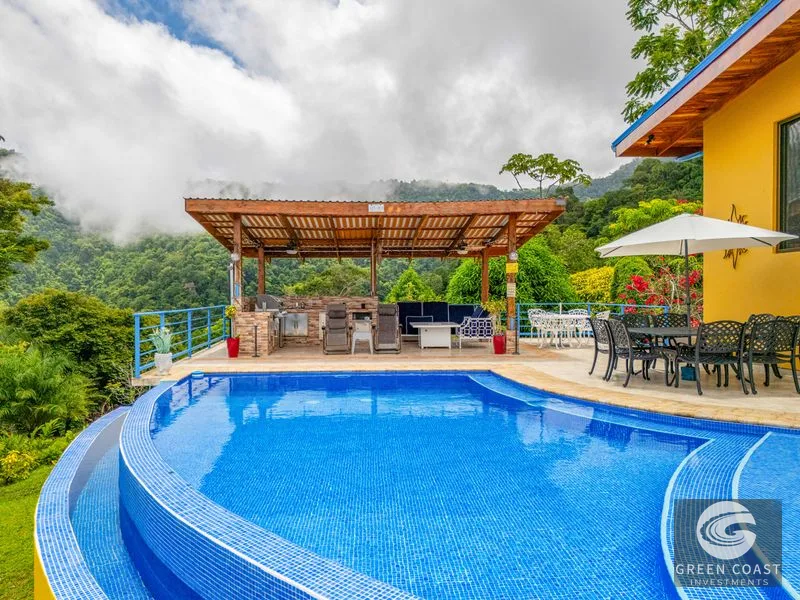 Ojochal Luxury: Ocean View 4-Bed Villa, Infinity Pool, 10 Acres & Waterfalls — view 39, Ojochal, Osa, Costa Rica